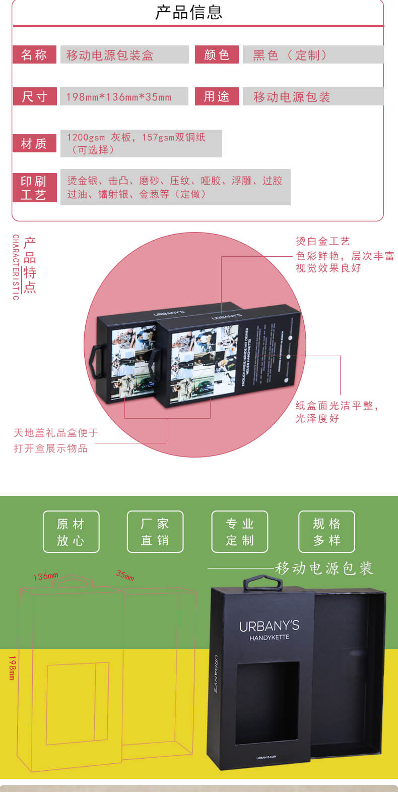 移動電源盒產品參數
