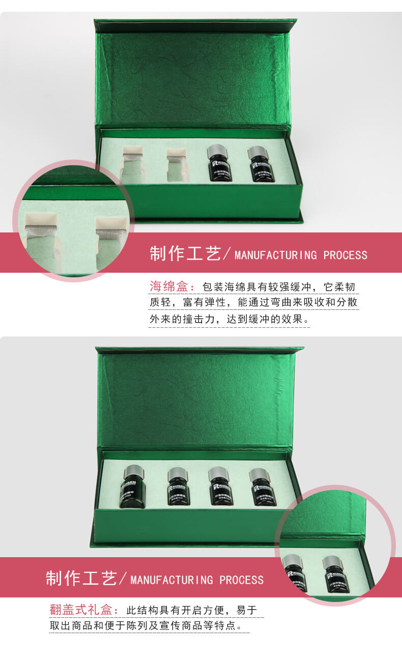保健品禮盒包裝產品實拍