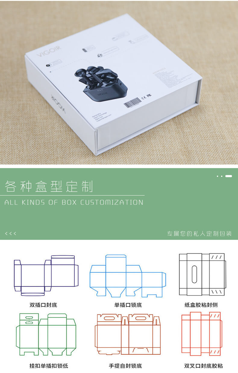 藍牙耳機包裝刀展示