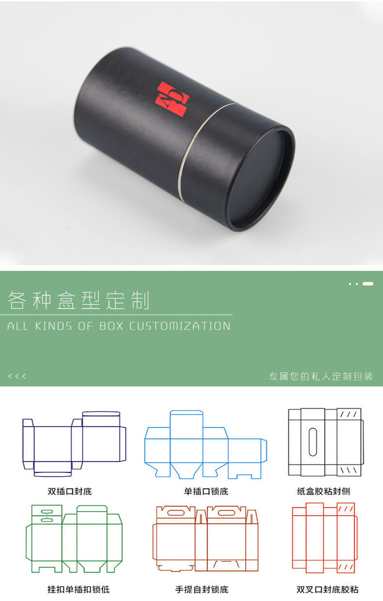 圓筒禮盒刀線展示