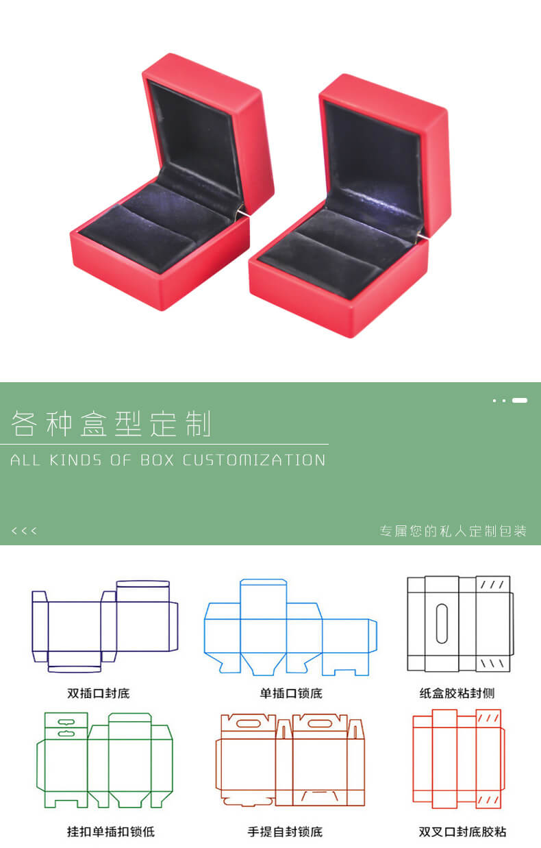 首飾包裝盒定制流程