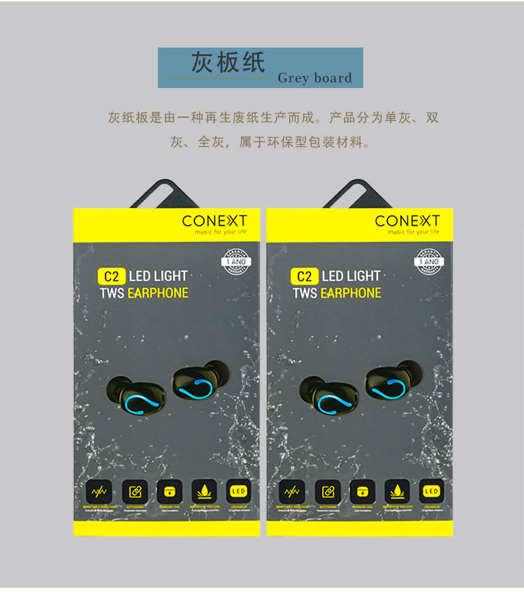 藍牙耳機包裝